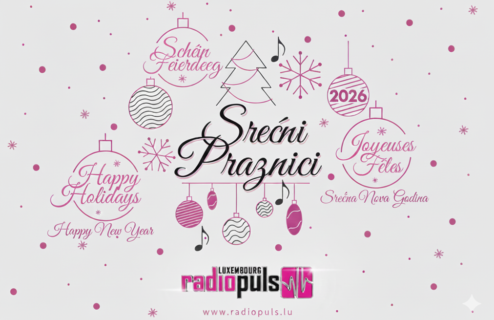 Srećna Nova 2026. godina – Radio Puls Luxembourg
