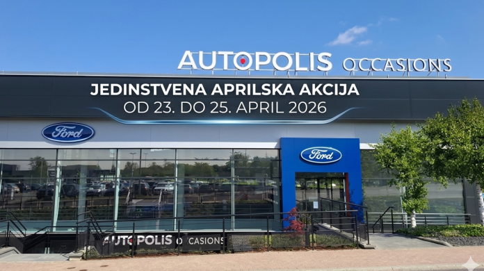 Od 23. do 25. aprila iskoristite jedinstvenu ponudu u Autopolisu!