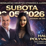 Kadir Nukić i Marijana Petković 23. maja u Schifflange-u