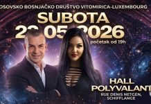 Kadir Nukić i Marijana Petković 23. maja u Schifflange-u