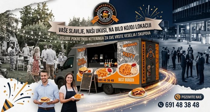 FranksBurger Ketering Luxembourg Vaša proslava. Vaše želje. Njihova kuhinja.