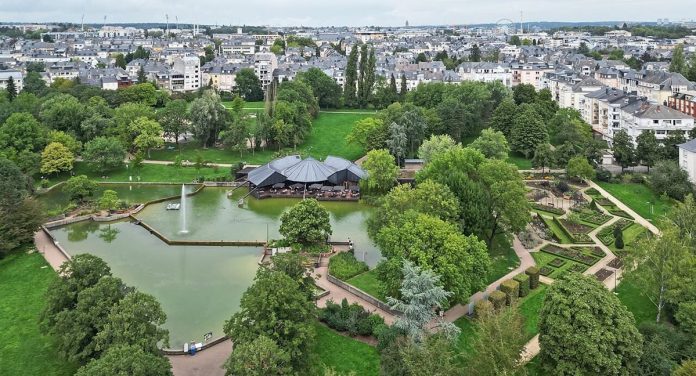 Merl-Belair Park Luksemburg