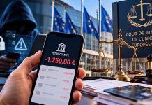 Prevaranti vam skinuli novac sa računa? Evropski sud doneo važnu odluku za klijente banaka Ilustracija internet bankarske prevare, neovlašćenog plaćanja i odluke Suda pravde Evropske unije