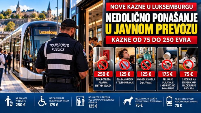 KAZNE U JAVNOM PREVOZU